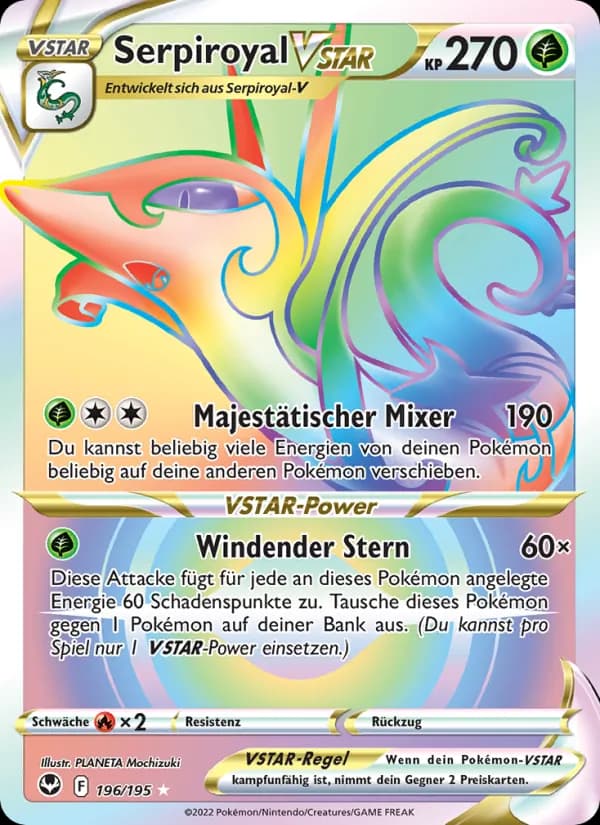 Serpiroyal VSTAR card in German