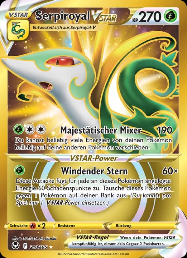 Serpiroyal VSTAR card in German