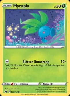 Myrapla card in German