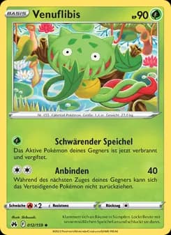 Venuflibis card in German