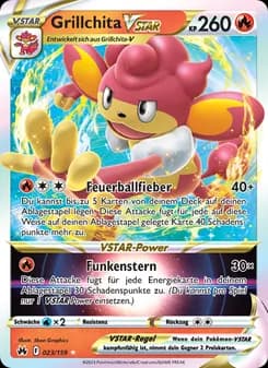 Grillchita VSTAR card in German