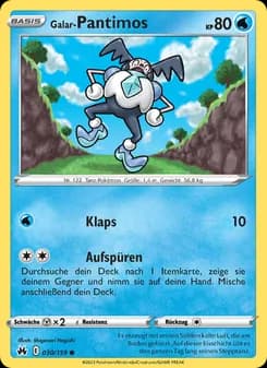Galar-Pantimos card in German
