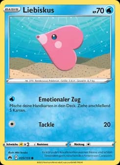 Liebiskus card in German