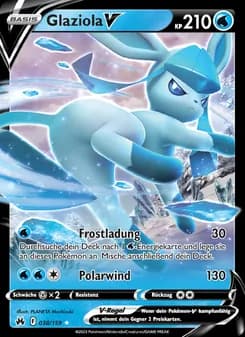 Glaziola V card in German