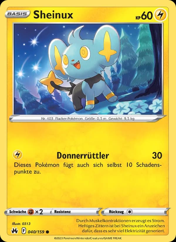 Sheinux card in German