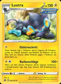 Luxtra card in German