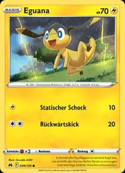 Eguana card in German