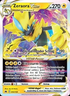Zeraora VSTAR card in German