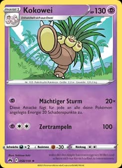 Kokowei card in German