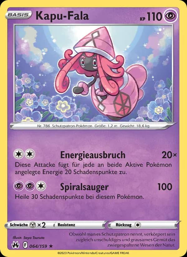 Kapu-Fala card in German