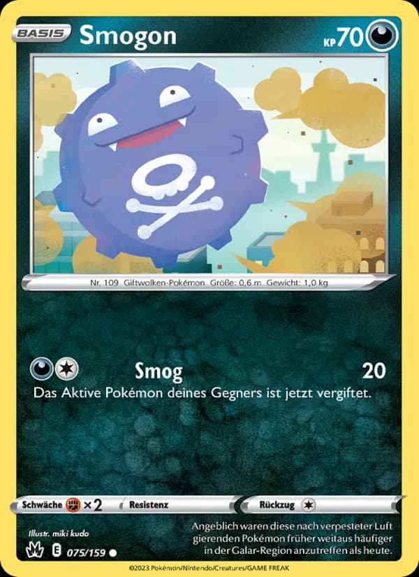 Smogon card in German