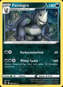 Pandagro card in German