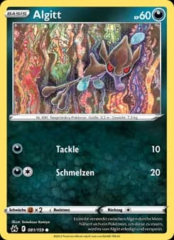 Algitt card in German