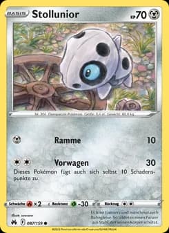 Stollunior card in German