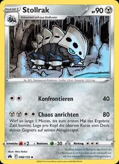 Stollrak card in German
