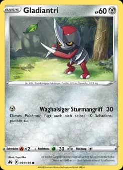 Gladiantri card in German