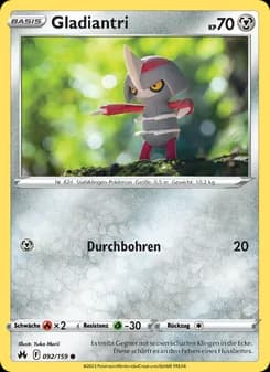 Gladiantri card in German