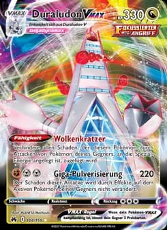 Duraludon VMAX card in German