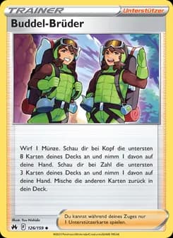 Buddel-Brüder card in German