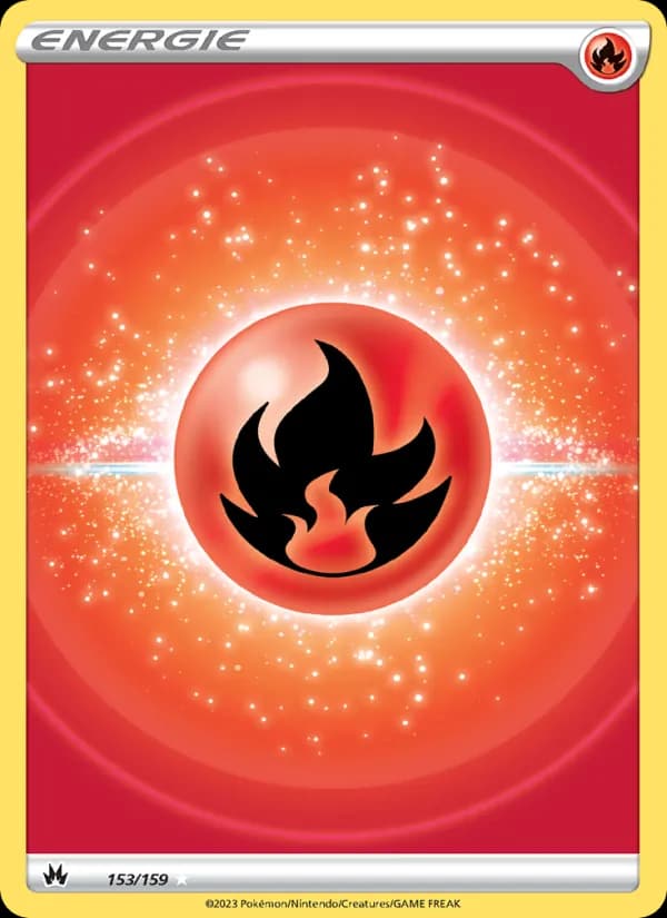 Feuer-Energie card in German