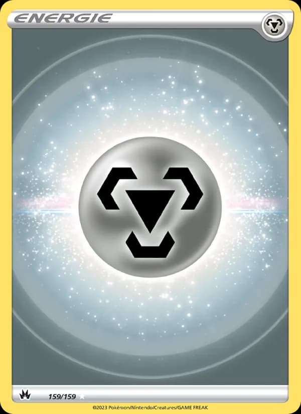 Metall-Energie card in German