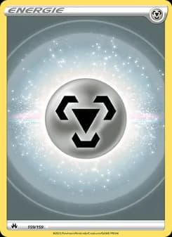Metall-Energie card in German