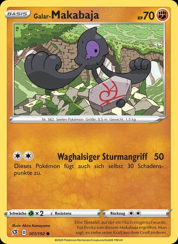Galar-Makabaja card in German