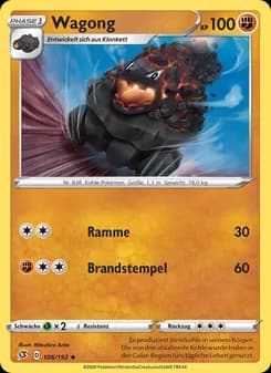 Wagong card in German