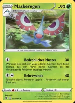 Maskeregen card in German