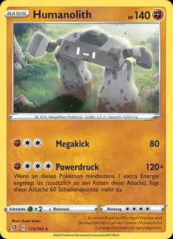 Humanolith card in German