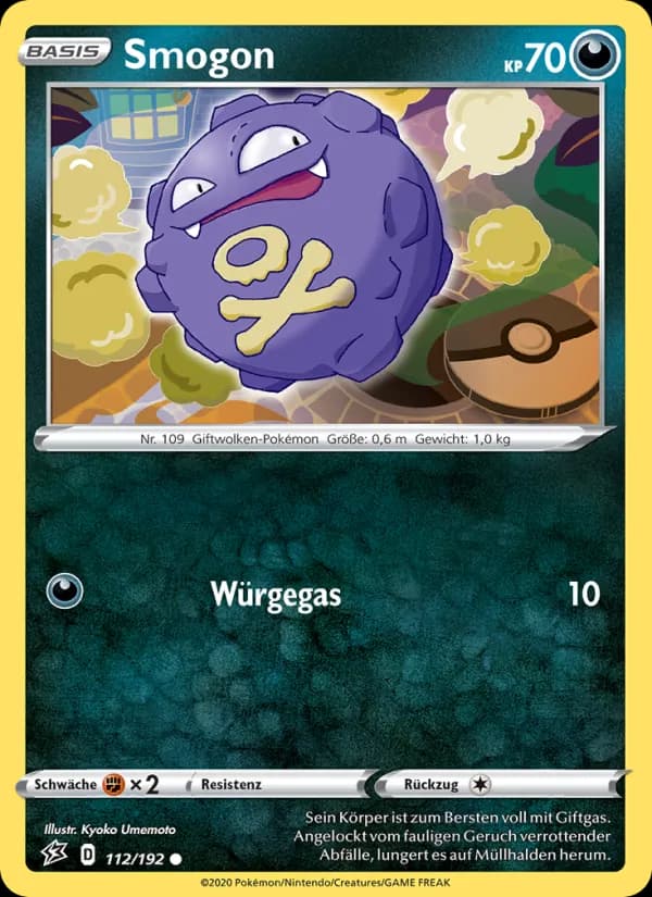 Smogon card in German