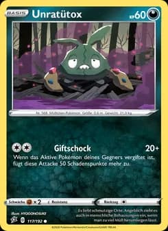 Unratütox card in German