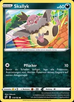 Skallyk card in German