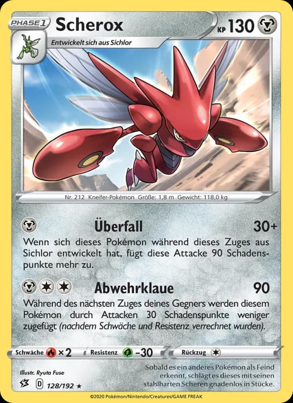 Scherox card in German