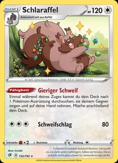 Schlaraffel card in German