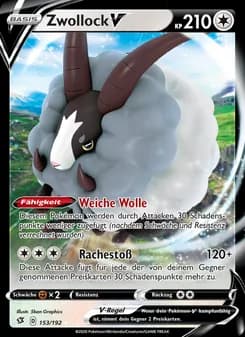 Zwollock V card in German