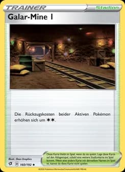 Galar-Mine 1 card in German