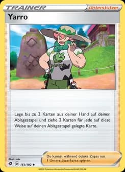 Yarro card in German