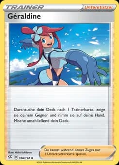 Géraldine card in German