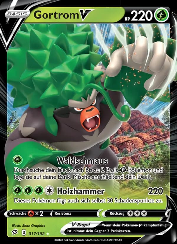 Gortrom V card in German