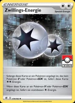 Zwillings-Energie card in German