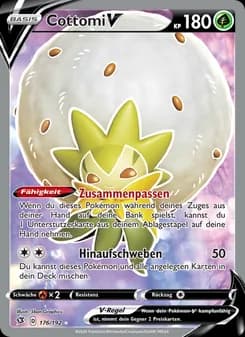 Cottomi V card in German