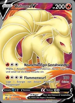 Vulnona V card in German