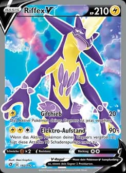 Riffex V card in German