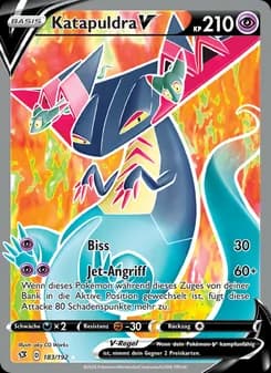 Katapuldra V card in German