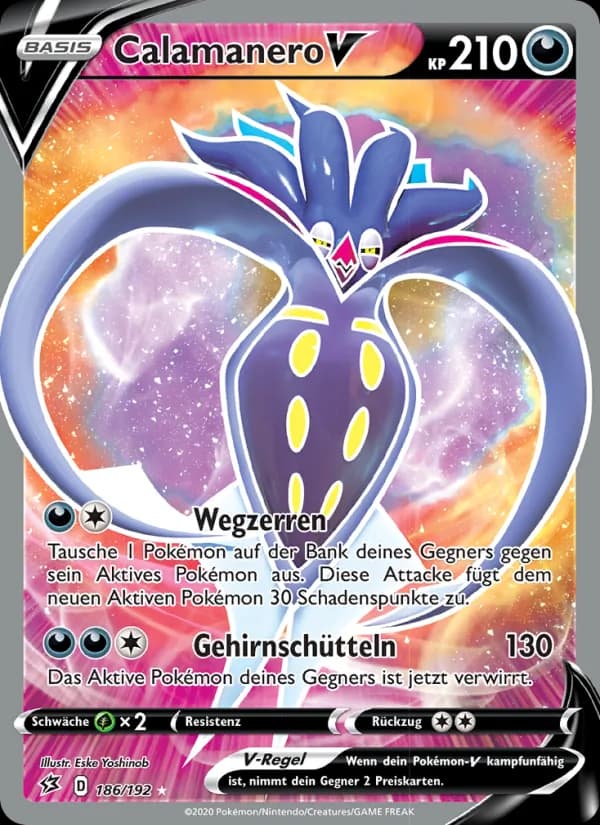 Calamanero V card in German