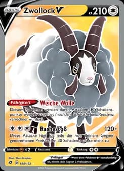 Zwollock V card in German