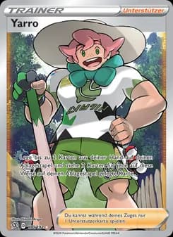Yarro card in German