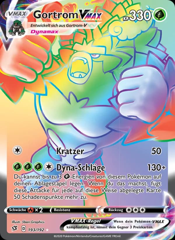 Gortrom VMAX card in German