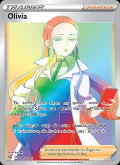 Olivia card in German